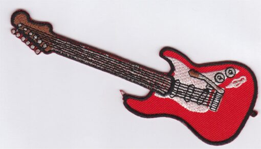 Guitare Applique Fer Sur Patch