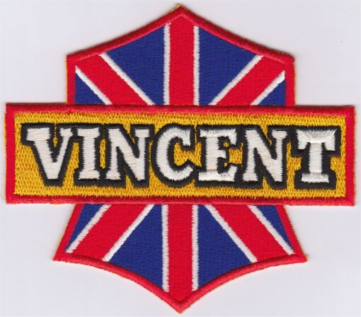 The Vincent stoffen Opstrijk patch