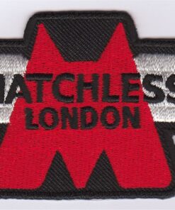 Matchless London stoffen opstrijk patch