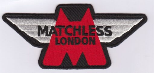 Matchless London stoffen opstrijk patch