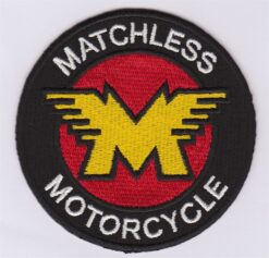 Matchless Motorrad-Applikation zum Aufbügeln