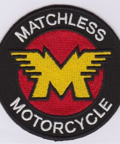 Matchless Motorrad-Applikation zum Aufbügeln