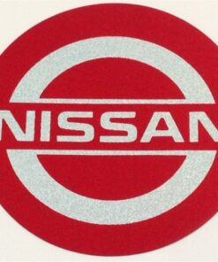 Nissan metallic sticker