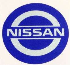 Nissan metallic sticker