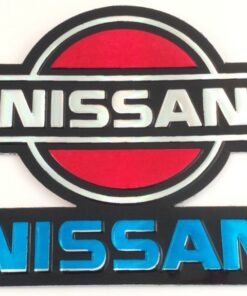 Nissan metallic sticker