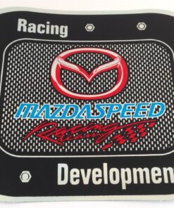 Mazda Racing Development metallic sticker