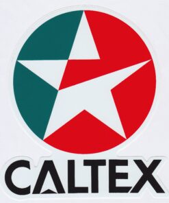 Caltex-Aufkleber