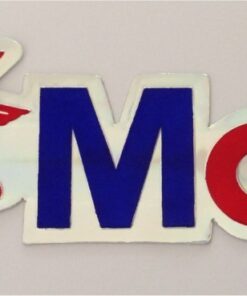 Mobil metalic sticker