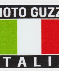 Aufkleber mit italienischer Flagge von Moto Guzzi