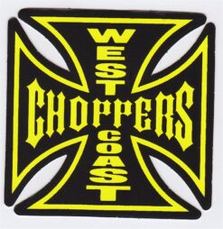 West Coast Choppers-Aufkleber