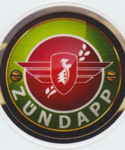 Zundapp chrome sticker