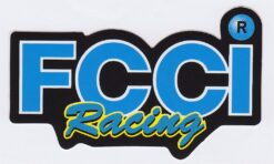 FCCI Racing-Aufkleber