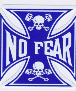 No Fear Sticker