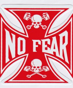 No Fear Sticker