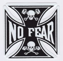 No Fear Sticker