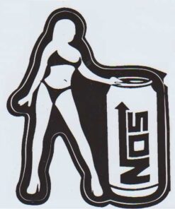 NOS, Nitrous Oxide Systems sticker