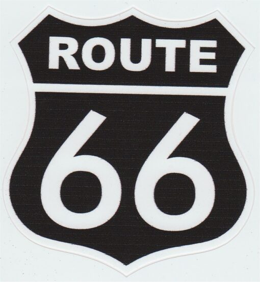 Route 66-Aufkleber