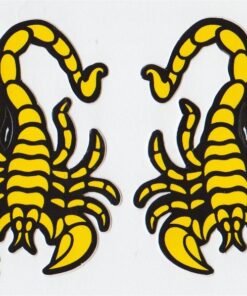 Scorpion stickers set