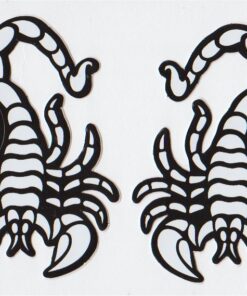 Scorpion stickers set