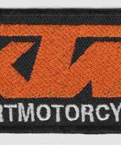 KTM Sportmotorcycles Applikation zum Aufbügeln