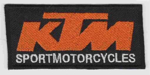 KTM Sportmotorcycles Applikation zum Aufbügeln