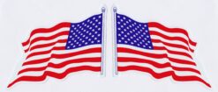 USA (Amerikaanse vlag) sticker set