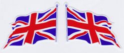 Aufkleberset „Union Jack“ (englische Flagge).