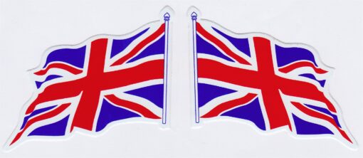 Union Jack (Engelse vlag) sticker set