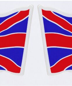 Ensemble d'autocollants Union Jack (drapeau anglais)