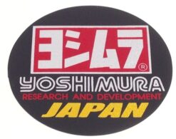 Yoshimura Forschungs- und Entwicklungsaufkleber hitzebeständig