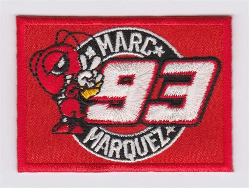 Marc Márquez applique thermocollant