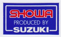 SHOWA produced by Suzuki sticker