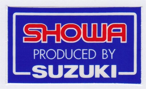 Sticker SHOWA produit par Suzuki