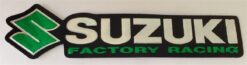 Suzuki Factory Racing Chromaufkleber