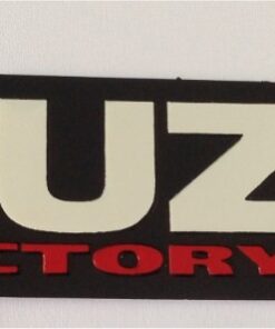 Suzuki Factory Racing chrome sticker