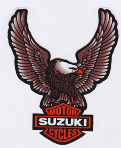 Aufkleber mit Suzuki-Adler