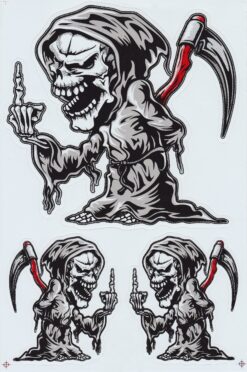Grim Reaper (Father Time) Stickerbogen