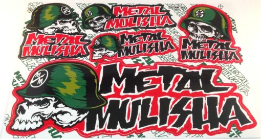 Metal Mulisha stickervel