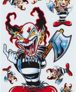 Evil Clown stickervel