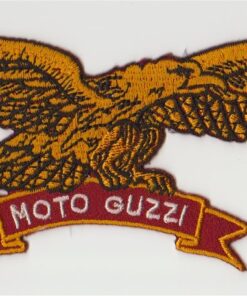 Moto Guzzi stoffen opstrijk patch