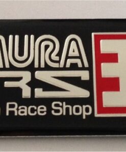 Yoshimura Race Shop YRS Japan aluminium Uitlaatplaatje