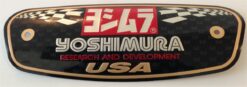 Yoshimura Resaerch and Development aluminium Uitlaatplaatje
