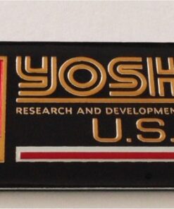 Yoshimura Resaerch and Development USA aluminium Uitlaatplaatje