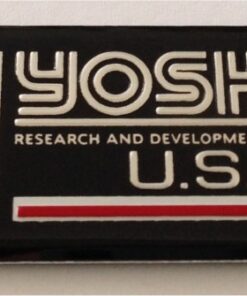 Yoshimura Resaerch and Development USA aluminium Uitlaatplaatje