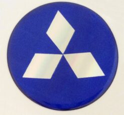 Mitsubishi naafdop sticker