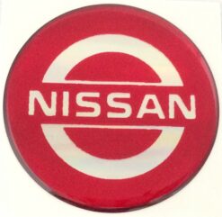 Nissan naafdop sticker