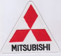 Mitsubishi stoffen opstrijk patch