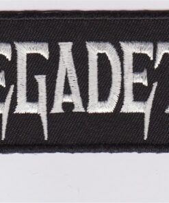 Megadeth stoffen opstrijk patch