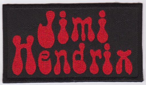 Jimi Hendrix stoffen opstrijk patch