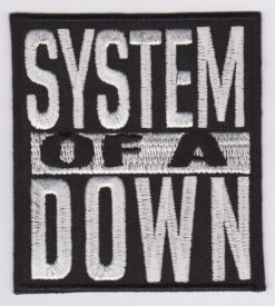 System of A Down stoffen opstrijk patch